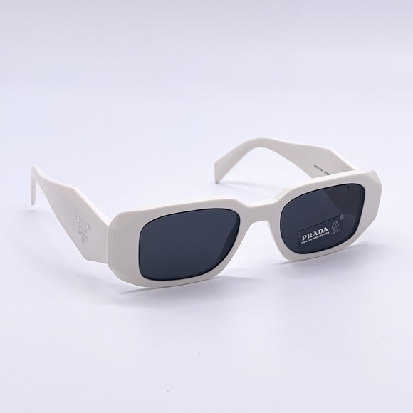 NEW PRADA PR17WS 1425S0 WOMEN’S SUNGLASSES PRADA SPR 17W WHITE PR 17WS - Picture 9 of 14